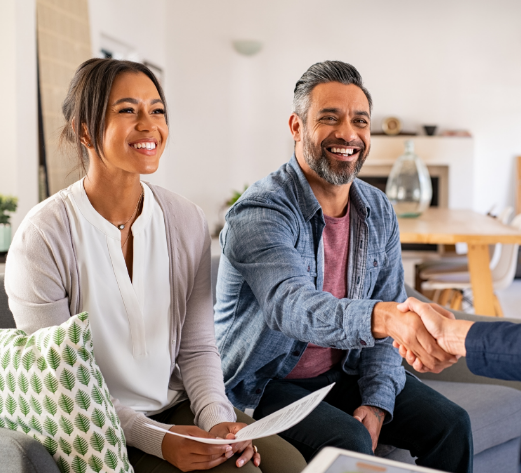 Table comparing LMI savings for different property prices