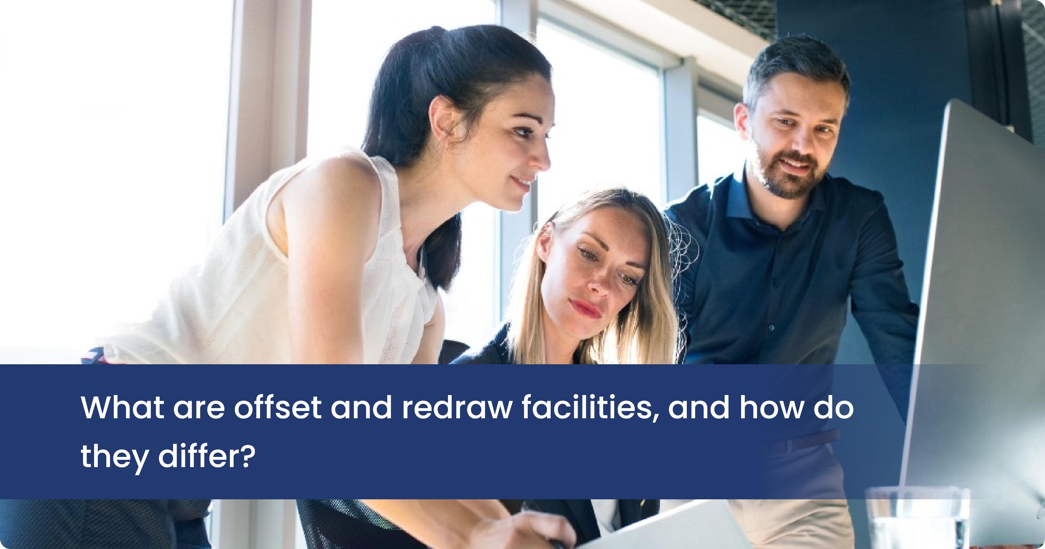 What is the difference between offset and redraw? ZedPlus